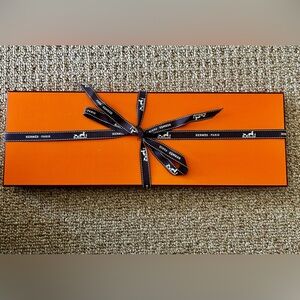Authentic Hermes Gift Box w/Ribbon